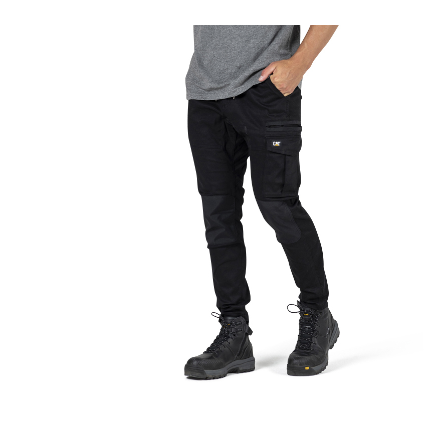 Caterpillar Dynamic - Mens Pants - Black - NZ (836KLWCFR)